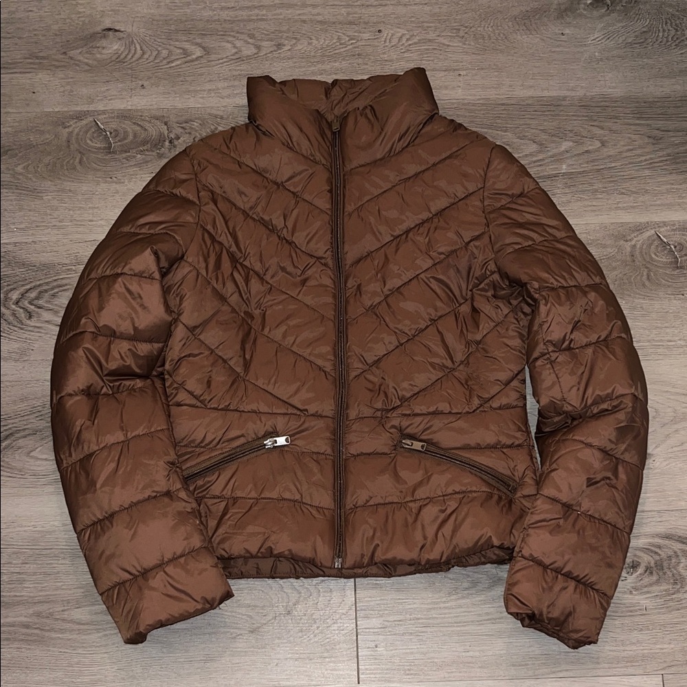 Brown Puffer Jacket